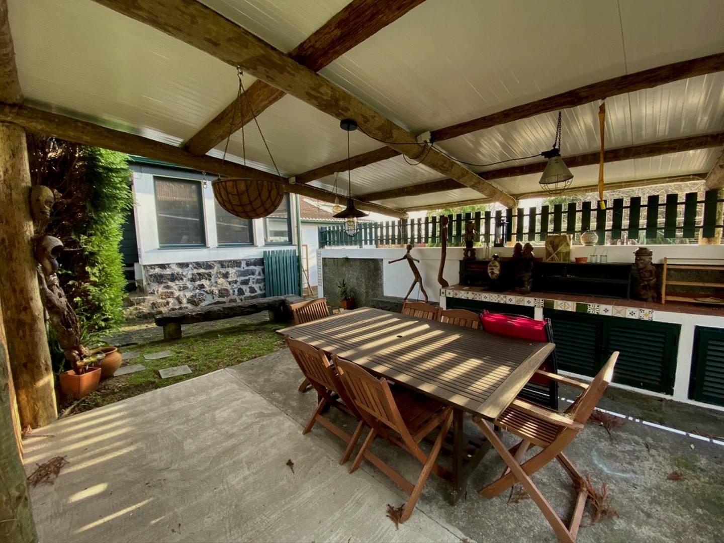 house garden privacy faial