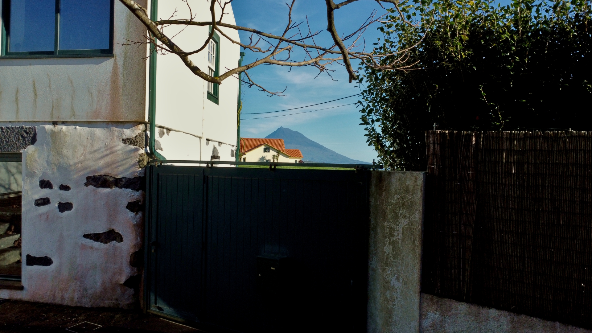house garden privacy faial