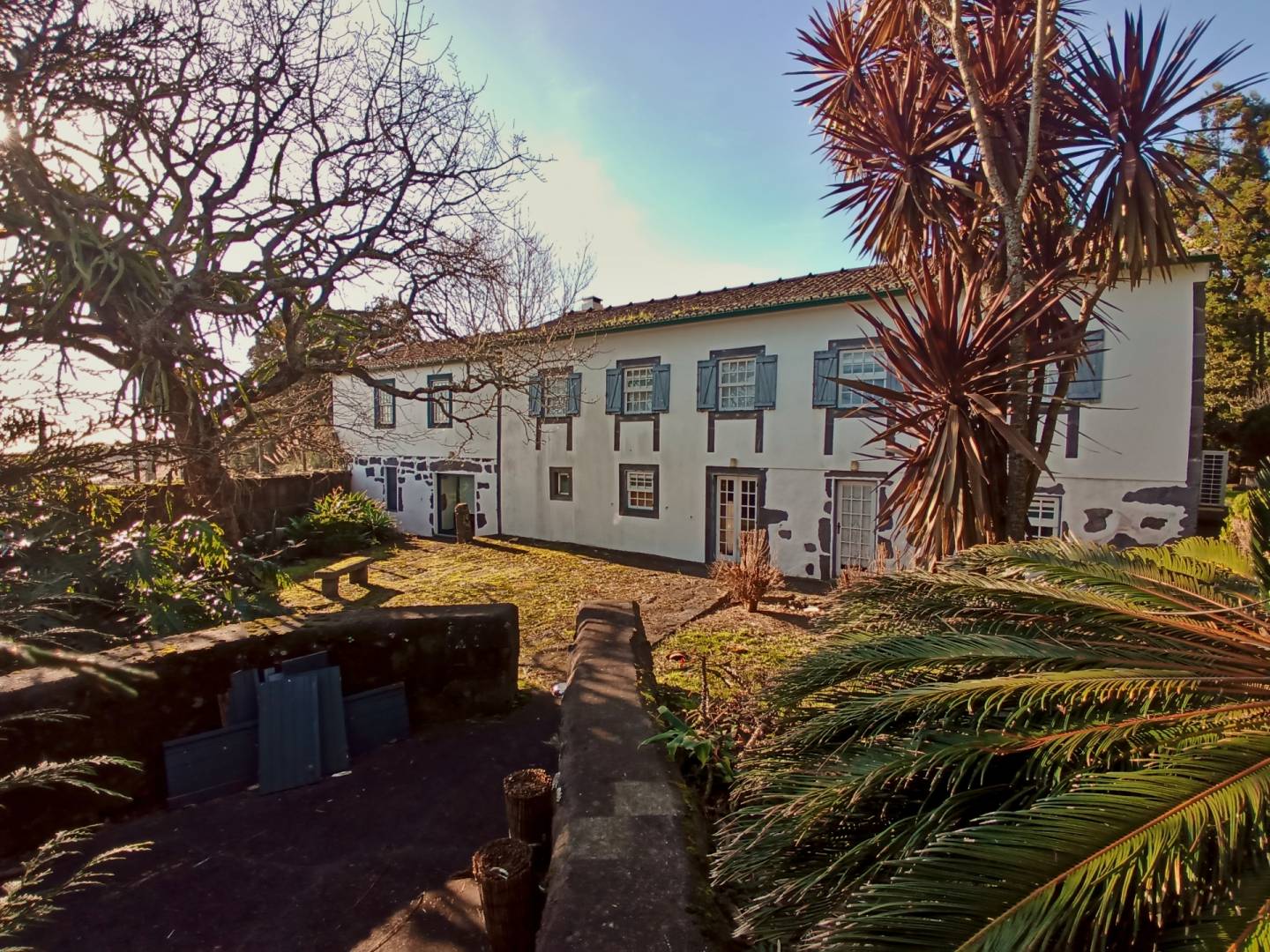 house garden privacy faial