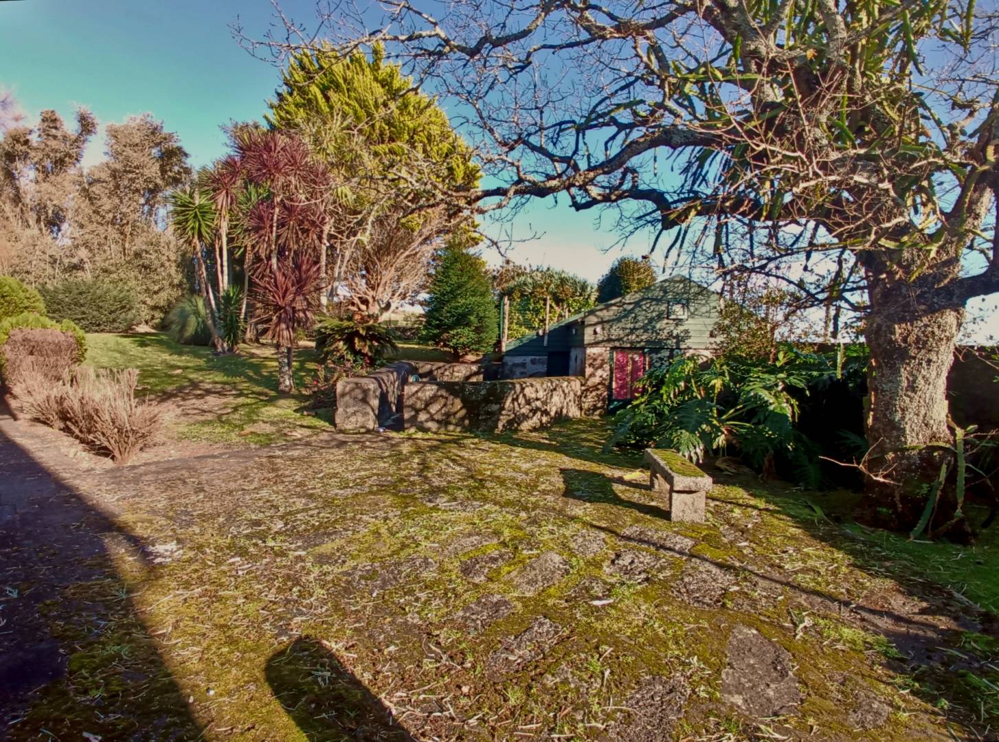 house garden privacy faial