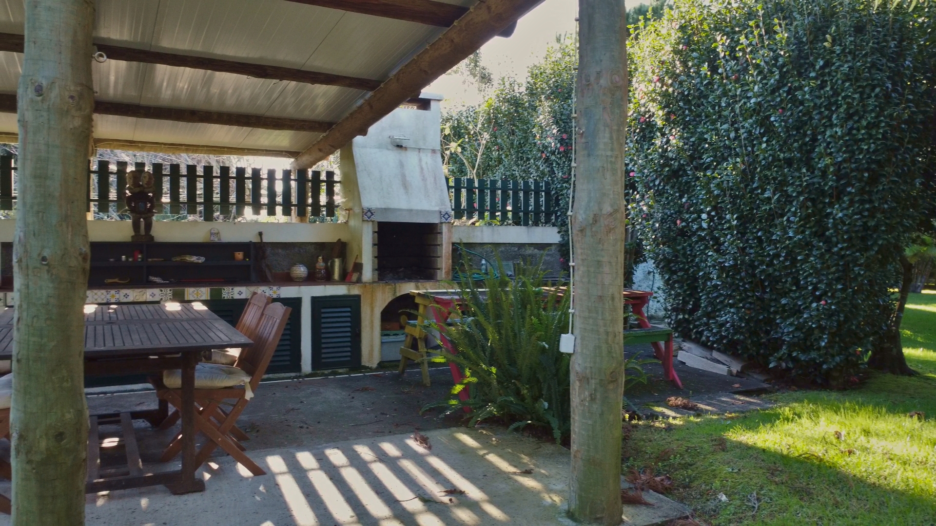 house garden privacy faial