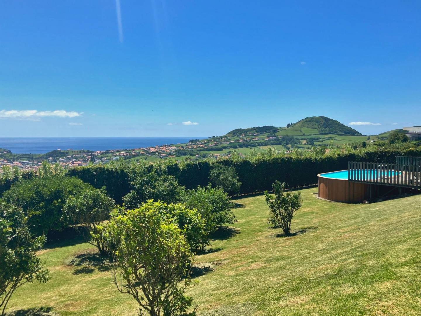 house garden views faial